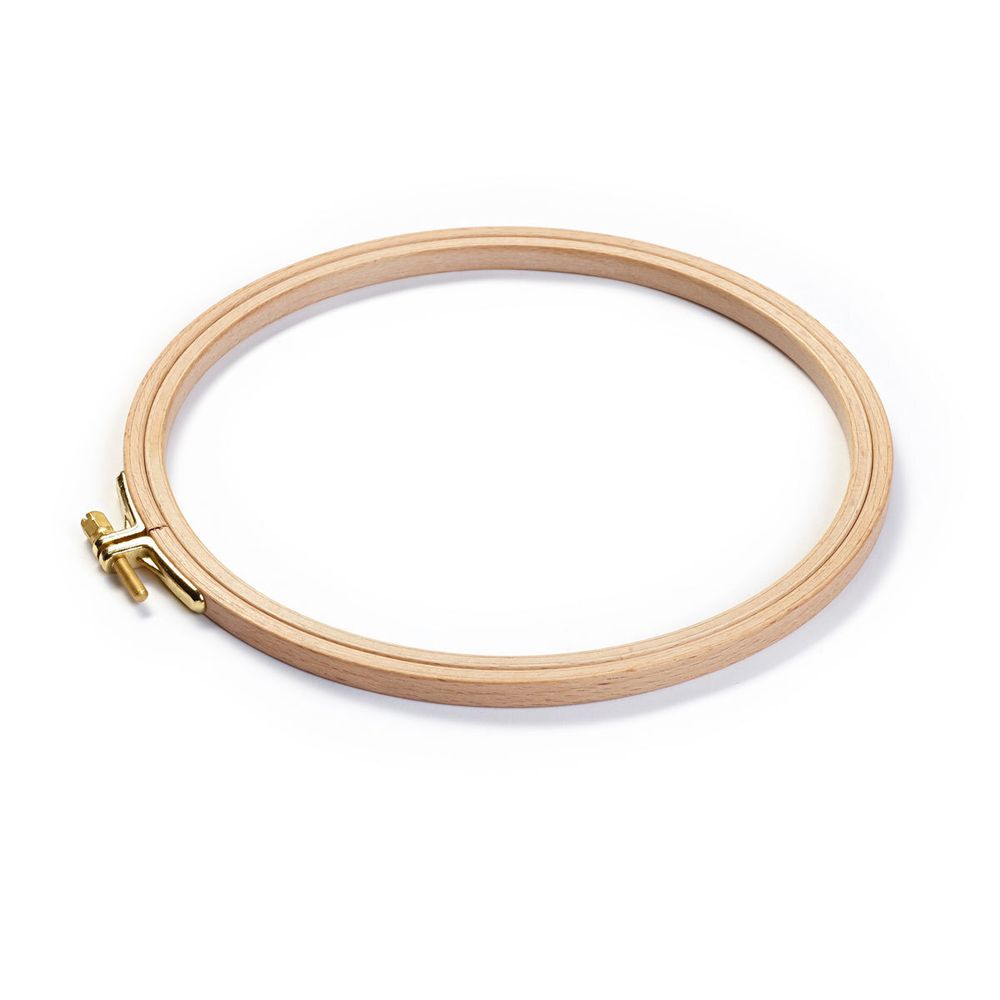 Пяльцы, бук, 8 мм, ⌀18,5 см, Prym