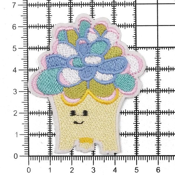 Термоаппликация Куст, 5.7х6.7см, Hobby&Pro