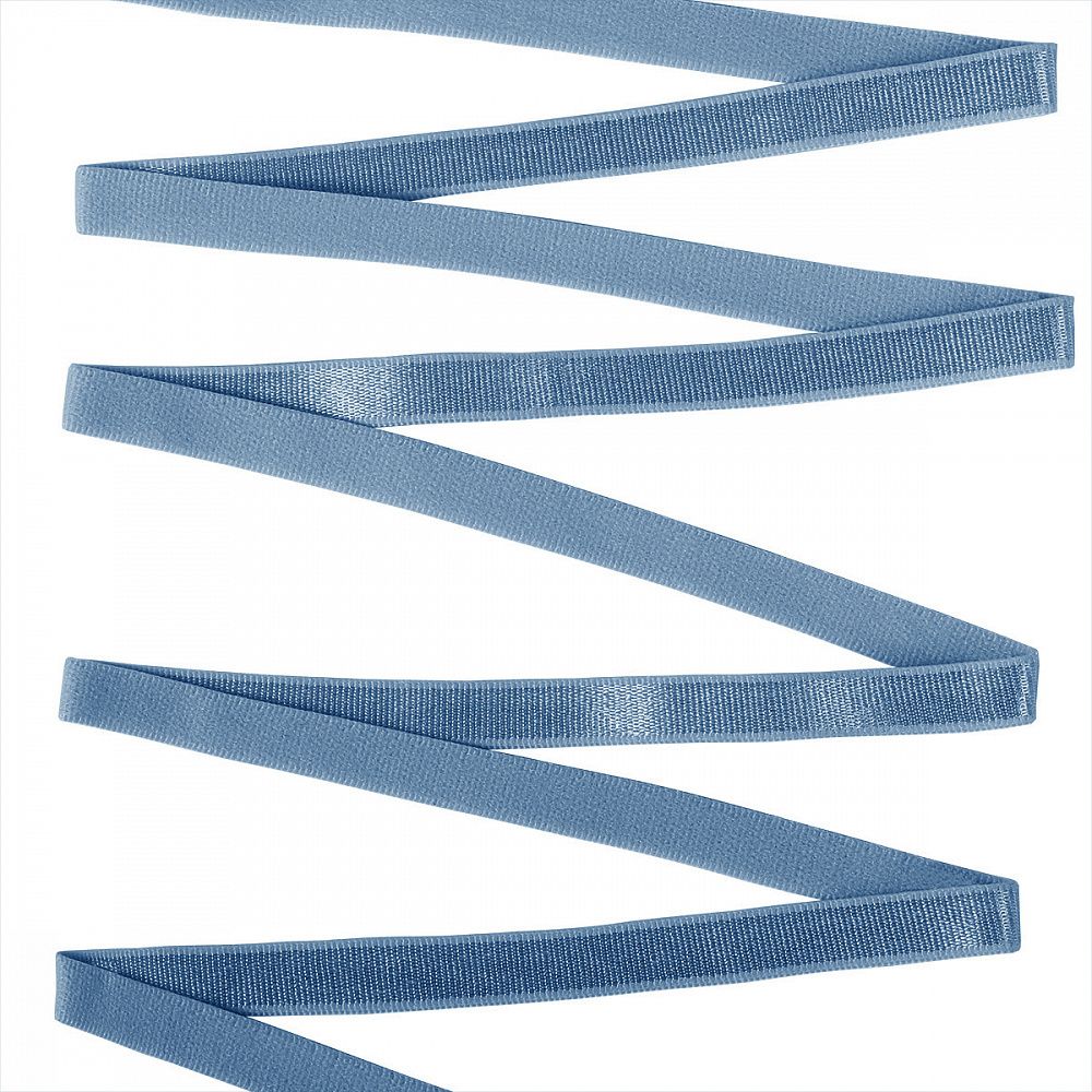 Резинка бельевая (бретелечная) 10.0 мм / 1000 метров, RBB05 серо-голубой S280