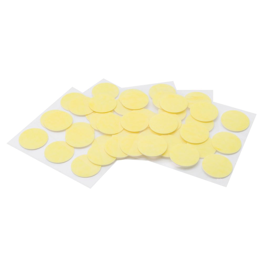 Пластины двусторонние самоклеящиеся, форма круг ⌀2.2см, 5 листов по 9 шт., 2AR23547