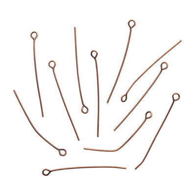Штифт с петлей 40 мм, 50 шт/упак, Astra&Craft (Медь) 4AR261/262