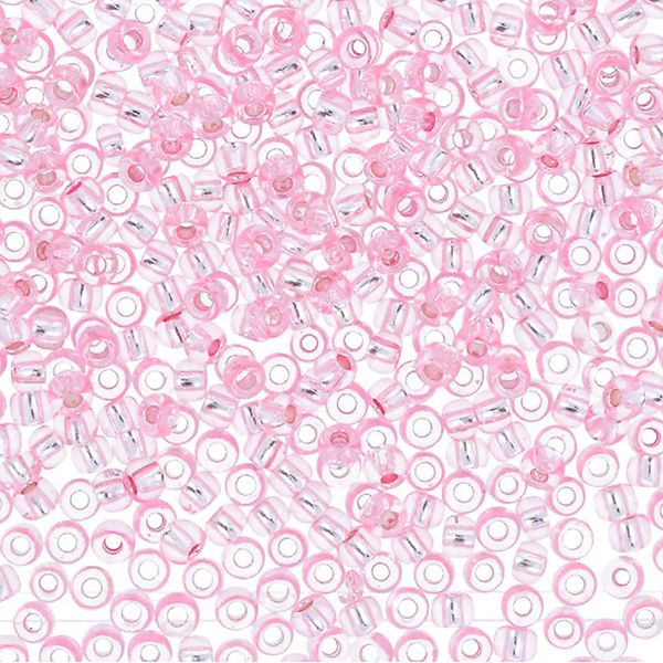 Бисер Toho 11/0 круглый (2.2 мм), 25 г (5х5 г), 0038 розовый