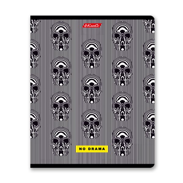 Тетрадь ученическая общая, твин лак, A5+ 40 л. на скобе 65 г/м², белизна 100%, 10 шт, клетка в термоусадочной пленке, 000474 Взрыв мозга, Светоч 40ТСК5_8_2_1