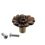 Ручка для шкатулок 3.5х3.5 см, 1 шт, 01 бронза, Промысел WF-017