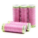 Нитки отделочные Gutermann Top Stitch, 30м, 211 нежно сиренево-розовый, 5 катушек