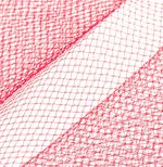 Фатин на шпульке средней жесткости, 100% нейлон, 150 мм, 09 красный, 22,86м, Gamma FTN/R