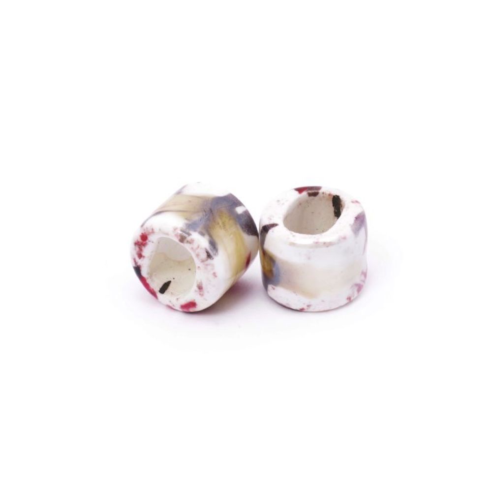 Бусины керамика ⌀15 мм, цв. 006, 2 шт, Tesoro Бусины керамика ⌀15 мм, цв. 006, 2 шт, Tesoro