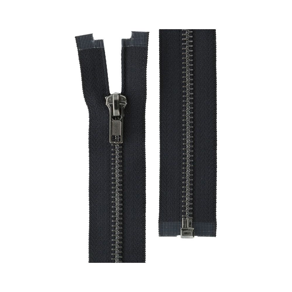 Молния металл Т5 (5 мм) 1 зам., разъем., 70 см, черн.никель, 320 черно-синий, ZIP 5B Gamma, 10 шт Молния металл Т5 (5 мм) 1 зам., разъем., 70 см, черн.никель, 320 черно-синий, ZIP 5B Gamma, 10 шт