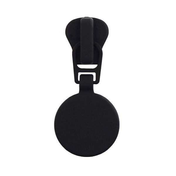 Слайдер (замок) для молнии трактор Т5 (5 мм), резина 33х17,8 мм, черный, 20 шт, ГЛТ8193