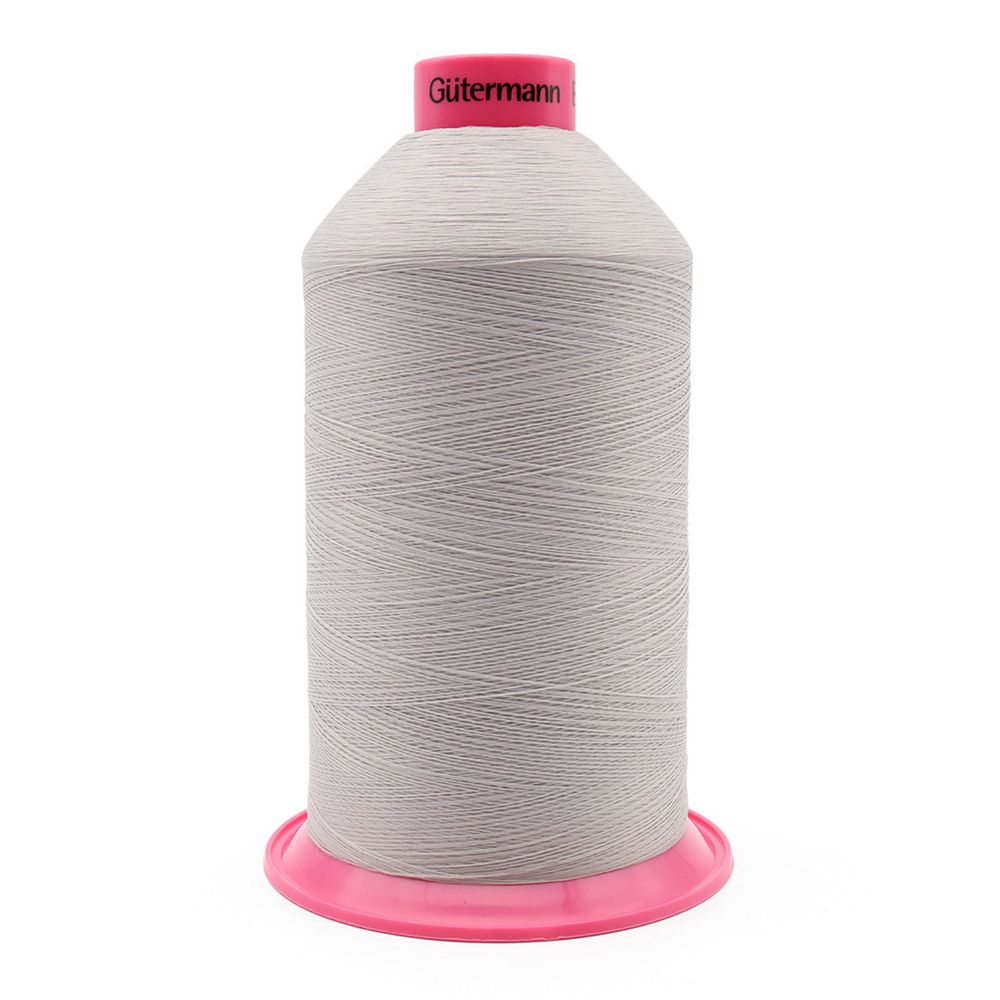 Нитка текстурированная Gutermann E 151, 10000 м, 715328, 038 св.серый, 1 катушка
