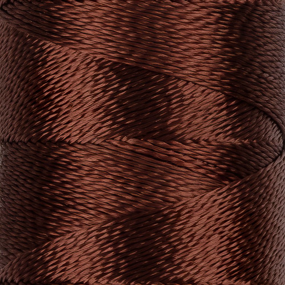 Нитки вышивальные Gamma V150/2, 10х200 ярдов, 3222 шоколадный