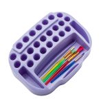 Органайзер для кистей, маркеров, карандашей настольный, 24х16,5х8,5см, 23589