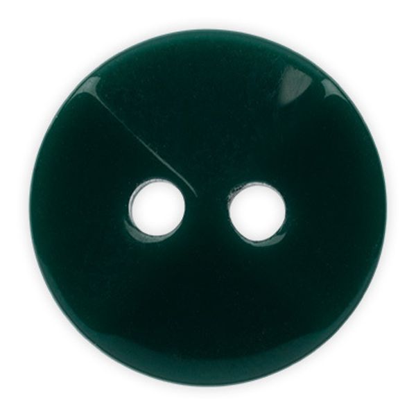 Пуговицы 2 прокола блузочные 11 мм, 40 шт, D869 зеленый, Gamma JEY 0001