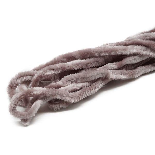 Синель для брошей 5 мм / 3 метра, цвет кофейный