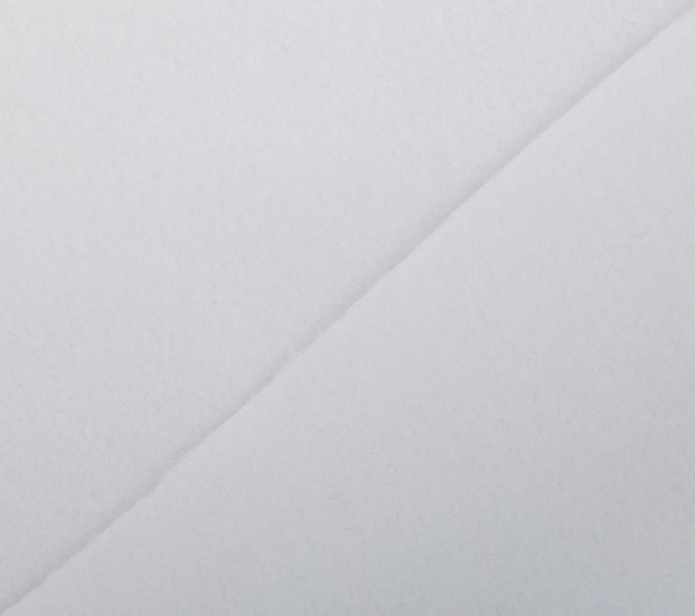 Флис 2-сторонний 160 см / 10 метров, белый/white, Gamma FG-005