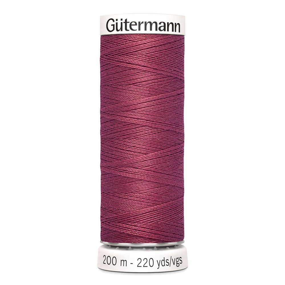 Нитки универсальные Gutermann Sew-all, 200м, 624 бруснично-розовый