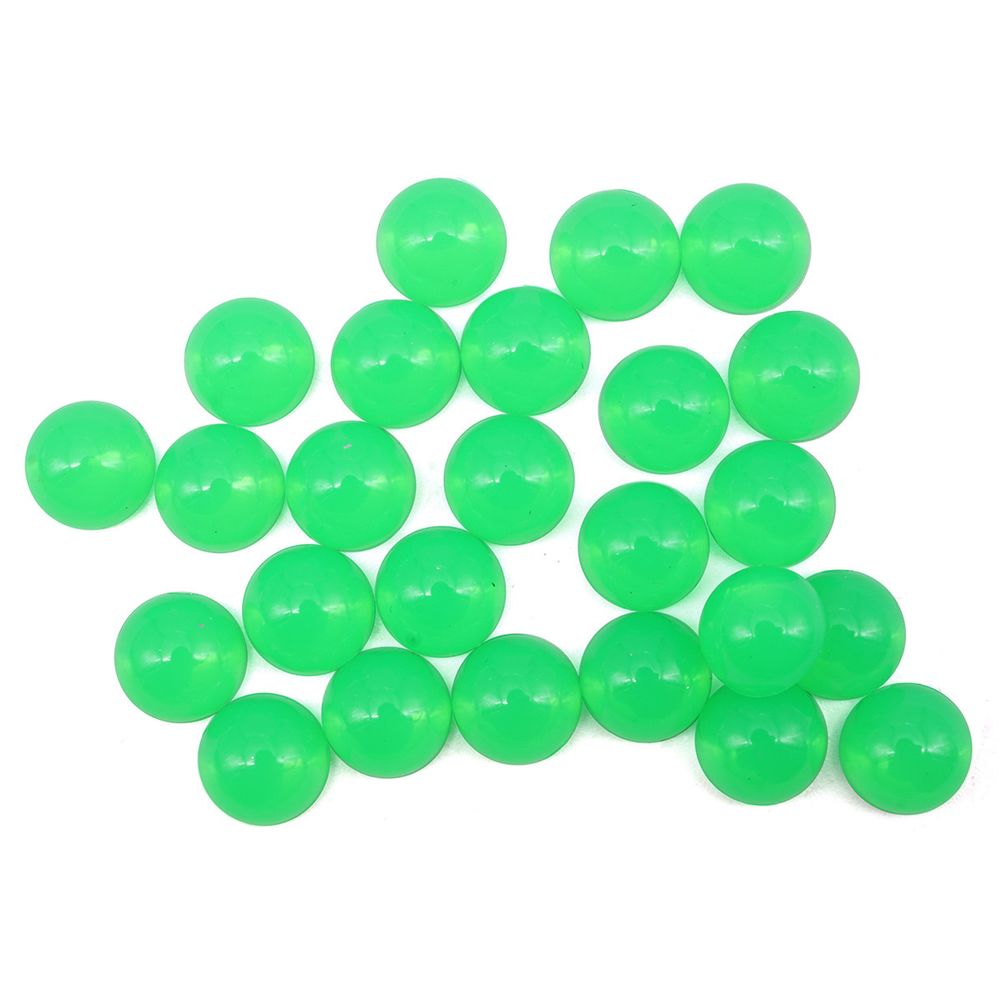 Полубусины пластиковые, желейные, полупрозрачные в цвете, 8мм, 25шт/упак, Astra&amp;Craft (J10 зеленый)