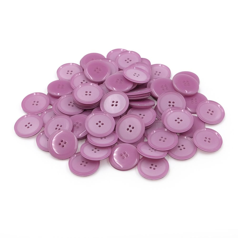 Пуговицы 4 прокола 34L, (col.F (сиреневый)), 72 шт