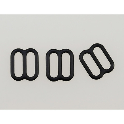 Рамки-регуляторы для бюстгальтера металл 10.0 мм, 170 черный, Arta, 50 шт, 7733815-2