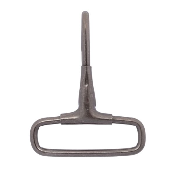 Карабин металл 32.0 мм (47х38 мм), бл.никель, 50 шт