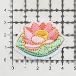 Термоаппликация Кувшинка, 3.2х4.3cm, Hobby&Pro