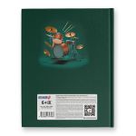 Дневник для музыкальных школ, глянцевая ламинация, твердый переплет Д251 A5 48 л. 4 шт сшивка 60 г/м², В ритме музыки 01686, Светоч