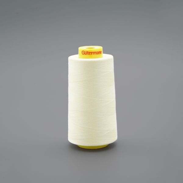 Нитка особо тонкая Gutermann Mara №150 (150/2), 5000 м, 713961, цв. 414 св.кремово-бежевый, 1 катушка