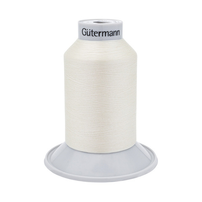 Нитки некрученые бондированные Gutermann Skala 240, 5000м, 720763, 001 молочный, 1 катушка
