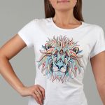 Термотрансфер лев 20х20см упак. 5 шт