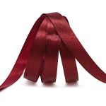 Лента атласная 1-сторонняя 12.0 мм / 22.86±1 метров, 030 т. бордовый, Globus