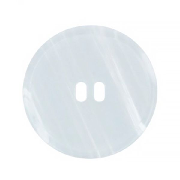 Пуговицы 2 прокола пальтовые 25 мм, 24 шт, А001 белый, Gamma OXG 0030