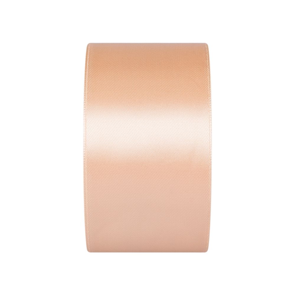 Лента атласная 1-сторонняя 50.0 мм / 33±2 метра, 101 бл-оранжевый, Gamma