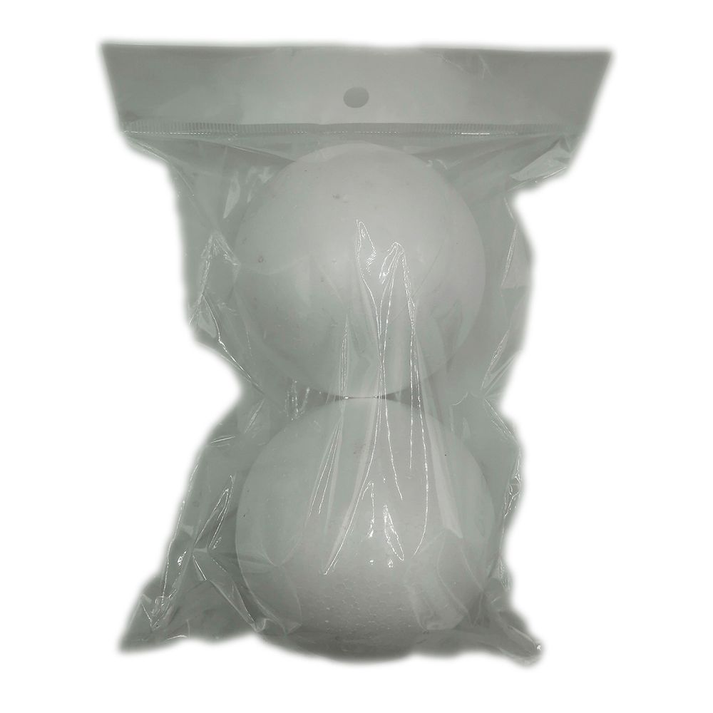 Заготовка из пенопласта Шар ⌀8 см, 2 шт, 030 Love2art DPZ-R