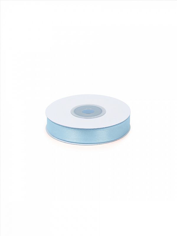 Лента атласная 1-сторонняя 12.0 мм / 22.5±1 метра, 3105 голубой, Magic4Hobby