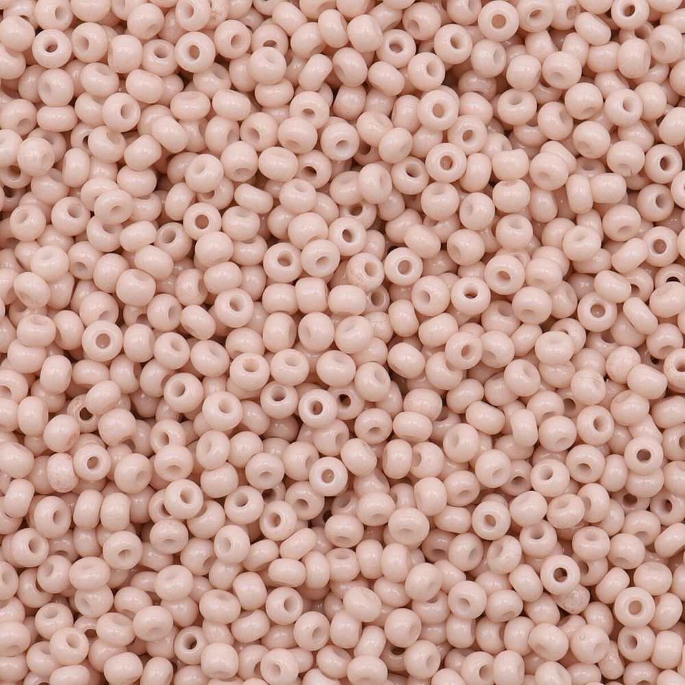 Бисер Preciosa мелованный 10/0 (2.3 мм), круглое отверстие, 50 гр, (03212)