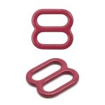Рамки-регуляторы для бюстгальтера металл 8.0 мм, 20 шт, C520 темно-красный, ГВ1008