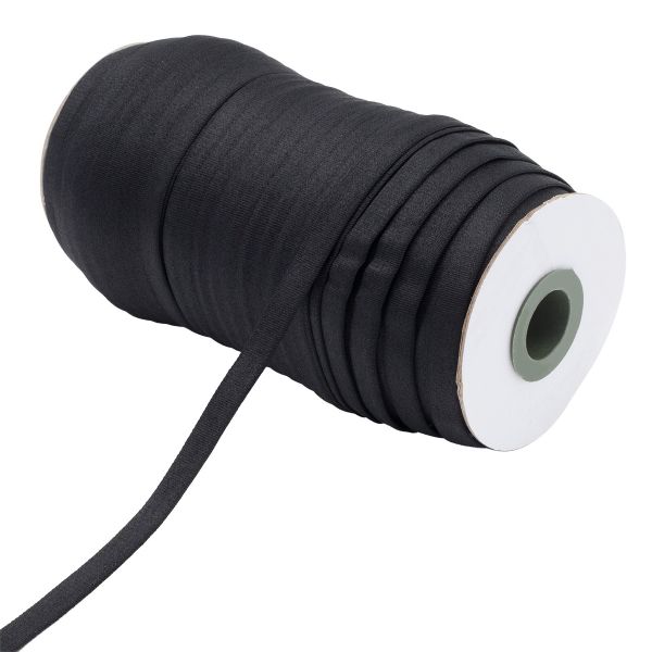 Резинка бельевая (бретелечная) 9.0 мм / 65.8 метров, черный