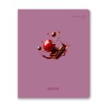 Тетрадь ученическая общая, выборочный лак, A5 96 л. на скобе 65 г/м², белизна 100% 5 шт клетка, 01532 Ягодный взрыв, Светоч Т80