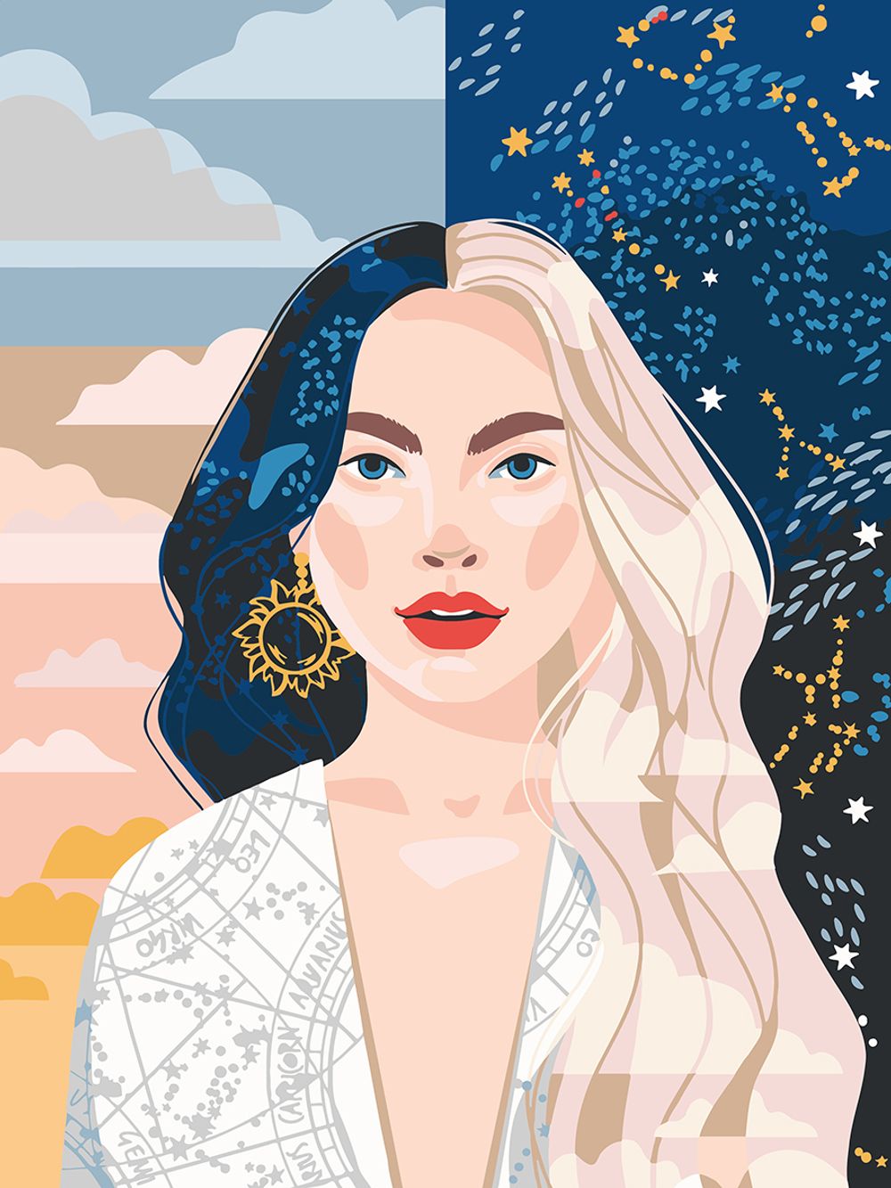 Картина по номерам Фрея PKZ/PMZ-073, Гармония сфер, (на картоне) 40х30 см