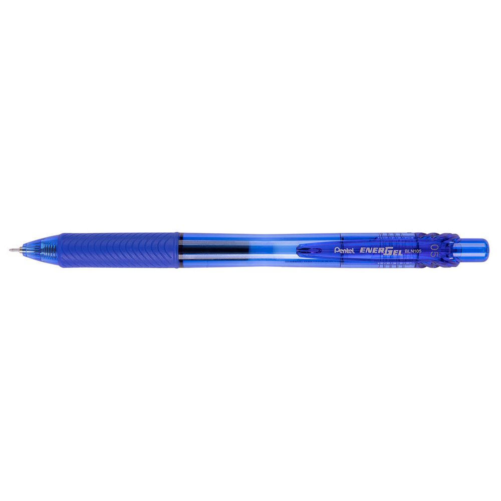 Ручка гелевая автоматич. Energel-X 0.5 мм, 12 шт, BLN105-CX синий стержень, Pentel