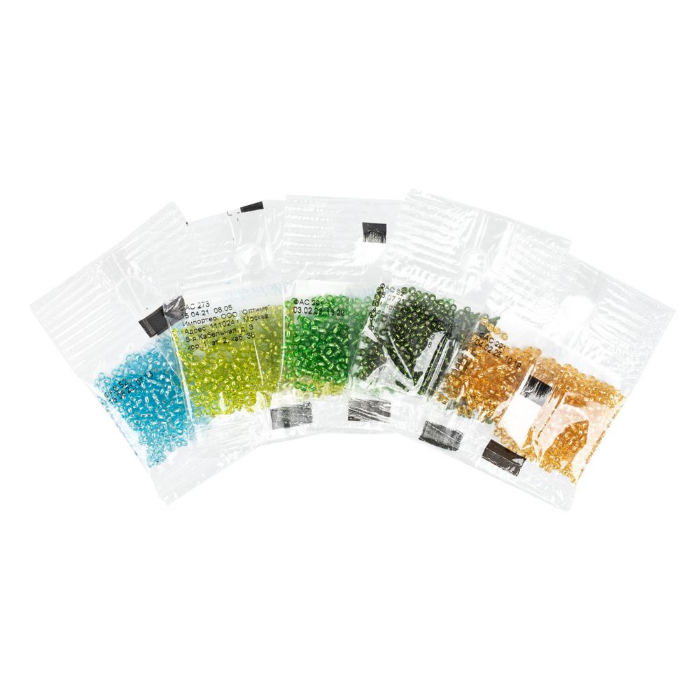 Бисер Япония Toho 11/0 круглый 2 ASSORTI 2.2 мм, 5х5 г, №04