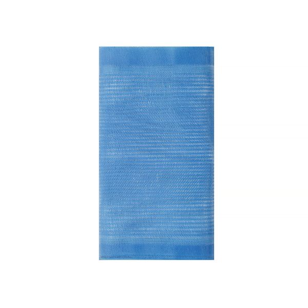 Лента капроновая (органза) для бантов 75-80.0 мм / 25±1 метров, голубой, Gamma С 3622, Gamma С 3622