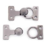 Крючки пришивные декоративные 10х21 мм, чер.никель, 10 шт