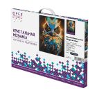 Алмазная (кристальная) мозаика Фрея, на подрамнике Волшебная сова, 30х40 см