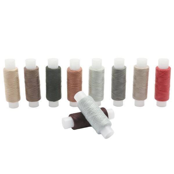 Швейные нитки (набор) 50/2, 10 кат. по 200 метров, ассорти №12, Astra&Craft