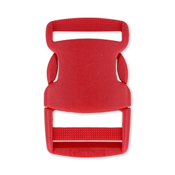 Фастекс (пряжка трезубец) пластик 32 мм, 100 шт, 519 красный, Gamma SB04