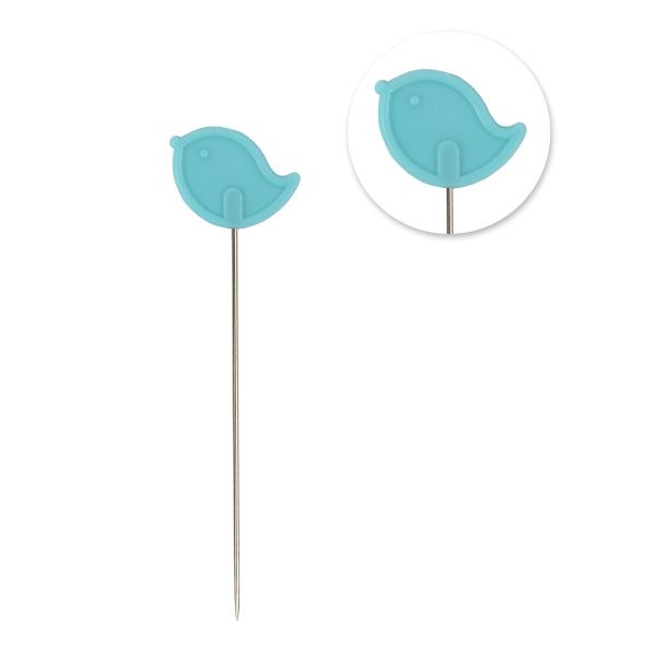 Булавки для квилтинга 48 мм, 60 шт, сталь, в пластиковой коробке, Gamma PHK-10