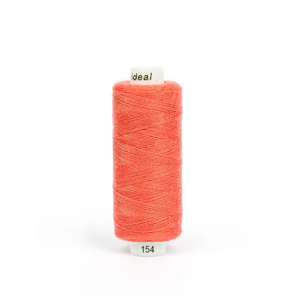 Нитки швейные бытовые Ideal 40/2, 366 м / 10 кат., 154 терракот