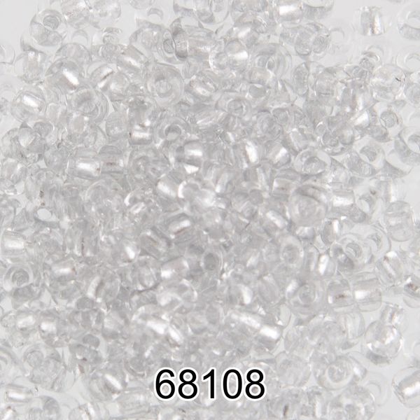 Бисер Preciosa 10/0 (2.3 мм), 500 г, 68108 (Ф616) серый