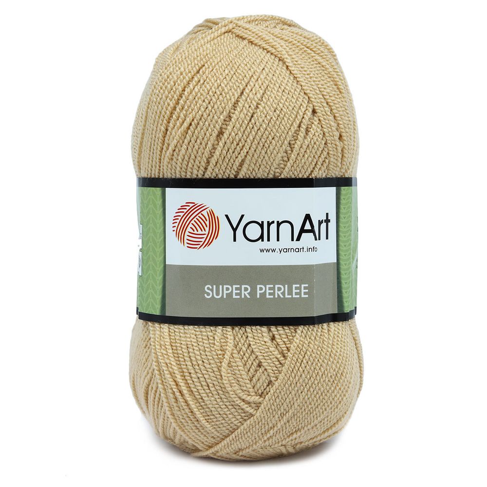 Пряжа YarnArt (ЯрнАрт) Super Perlee / уп.5 мот. по 100 г, 400м, 805 светло-бежевый /TOS/